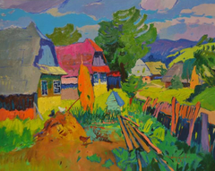 Silence and Calmnes Landscape Impressionism Original Oil Painting, Ready to Hang