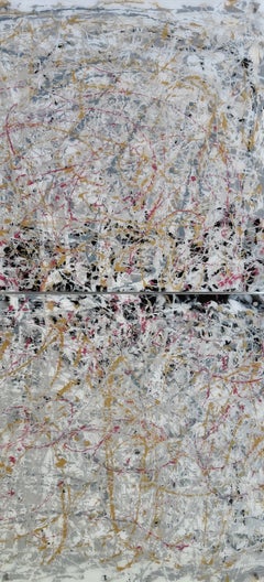 Pearl Sanskrit 4 Acrylic on Plexiglass Modern Art Ready to Hang