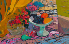 Autumn Harvest Still life Impressionism Original Oil Painting