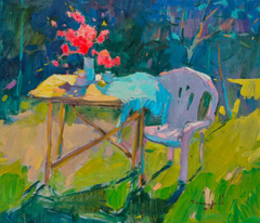 Serenity Landscape Impressionism Original Oil Painting, Ready to Hang