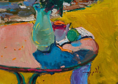 Warm Day Ochakov Still life Impressionism Original Oil Painting, Ready to Hang