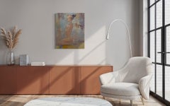 « La femme au-delà des rêves » : peinture à l'huile originale de style surréaliste, prête à être accrochée