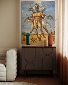 A Dream Within a Dream Surrealism Original oil Painting, Ready to Hang
