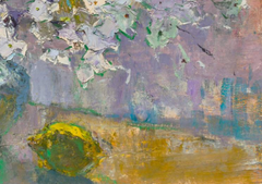 Primrose Still life Impressionism Original Oil Painting