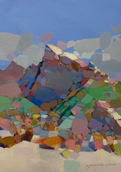 Il dipinto a olio originale in stile impressionista “Timeless Ridge”, pronto da appendere