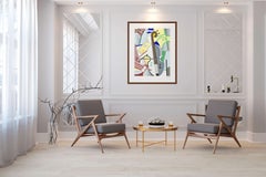 Roy Lichtenstein, Cubist Cello Screenprint, Pop Art, 1997, Printer's Proof