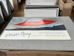 Dopo Man Ray 'Lips' 1966 Poster originale, Vintage