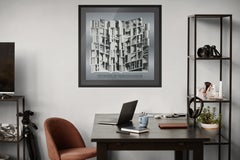 Nevelson 'At Pace Columbus Foil Print Hand Signed Vintage