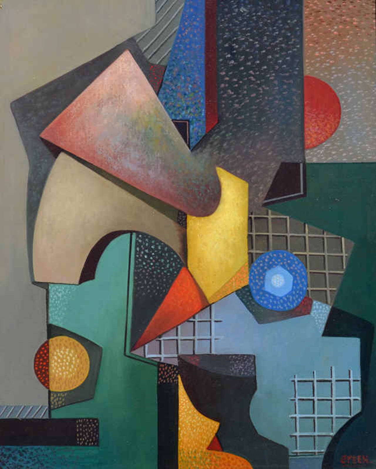 Abstract Painting di Maurice Green - Seghetto alternativo