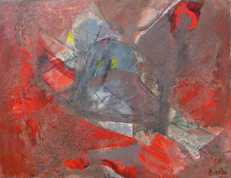 Gastone Breddo Abstract Painting - L'Universo"