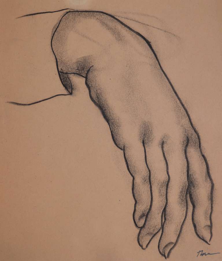 Ron Blumberg Figurative Art - Her Hand