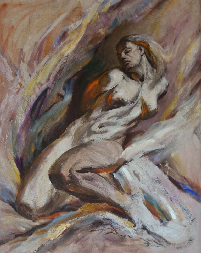 Gustav Rehberger Figurative Painting - Genesis II