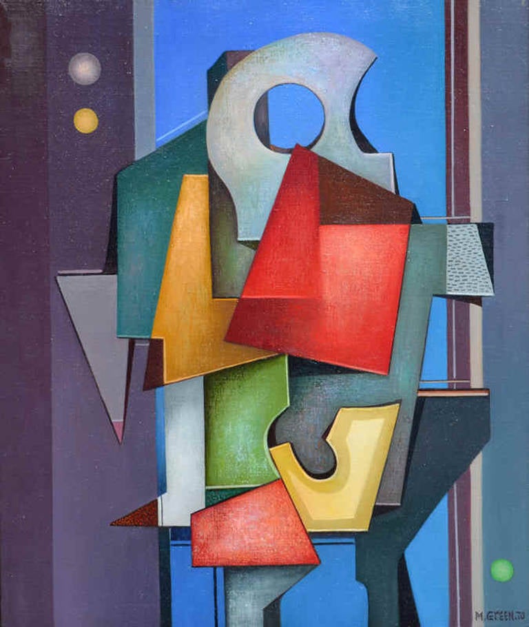 Maurice Green Abstract Painting - Transition