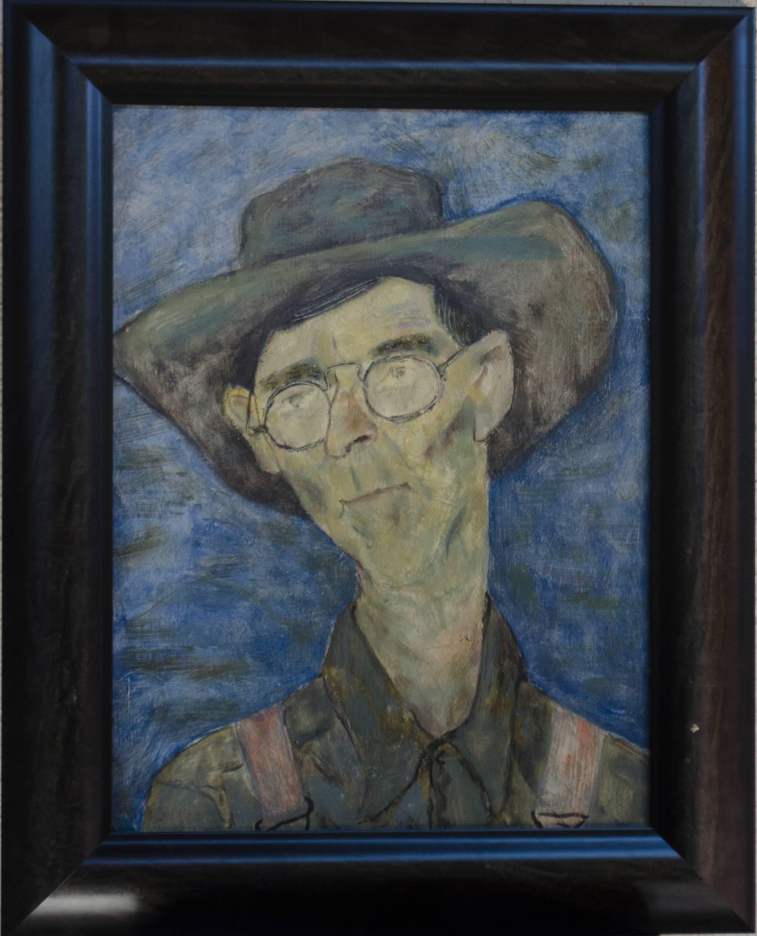 The Farmer - Painting by Ron Blumberg