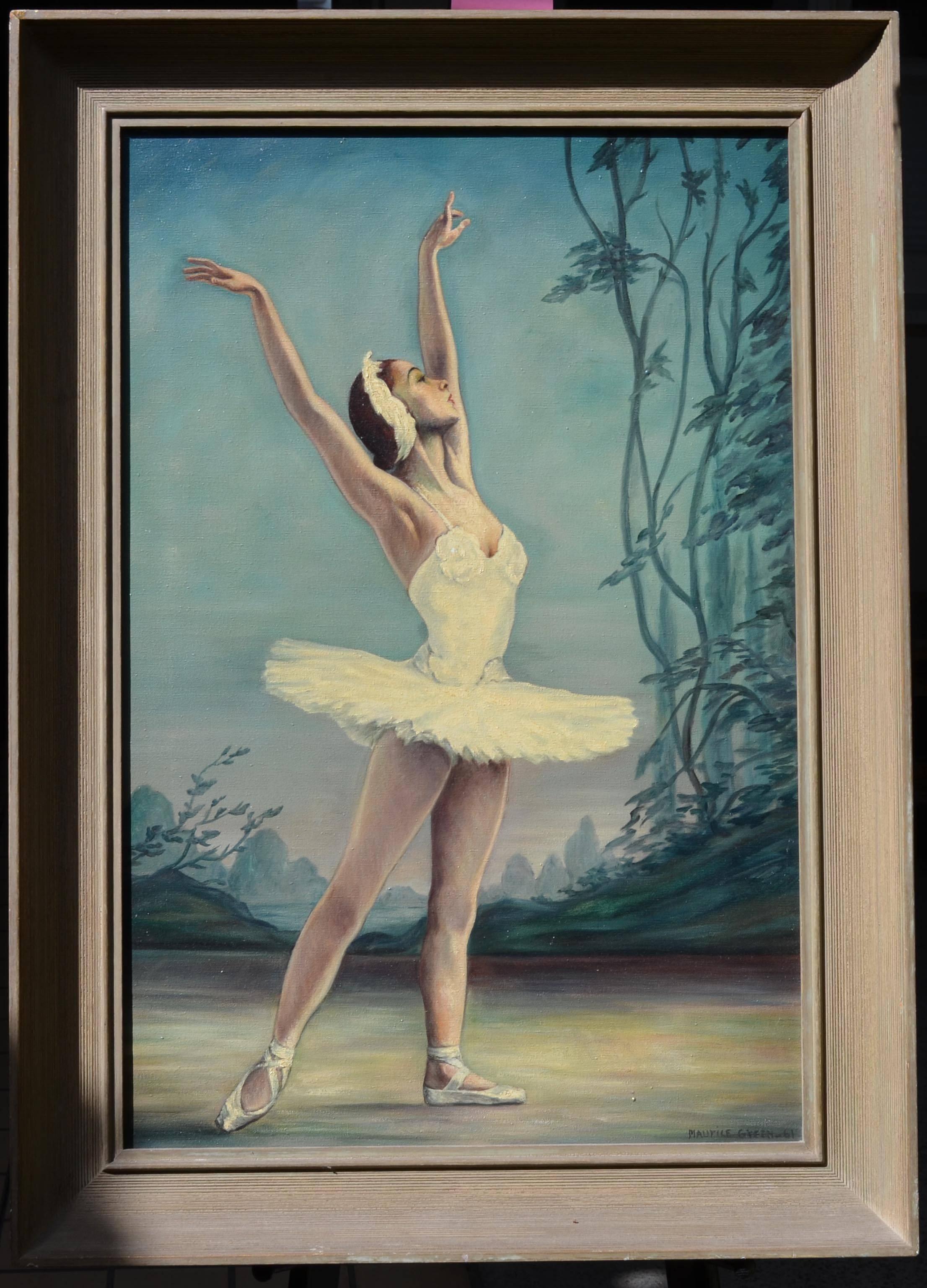 Center Stage - Painting by Maurice Green