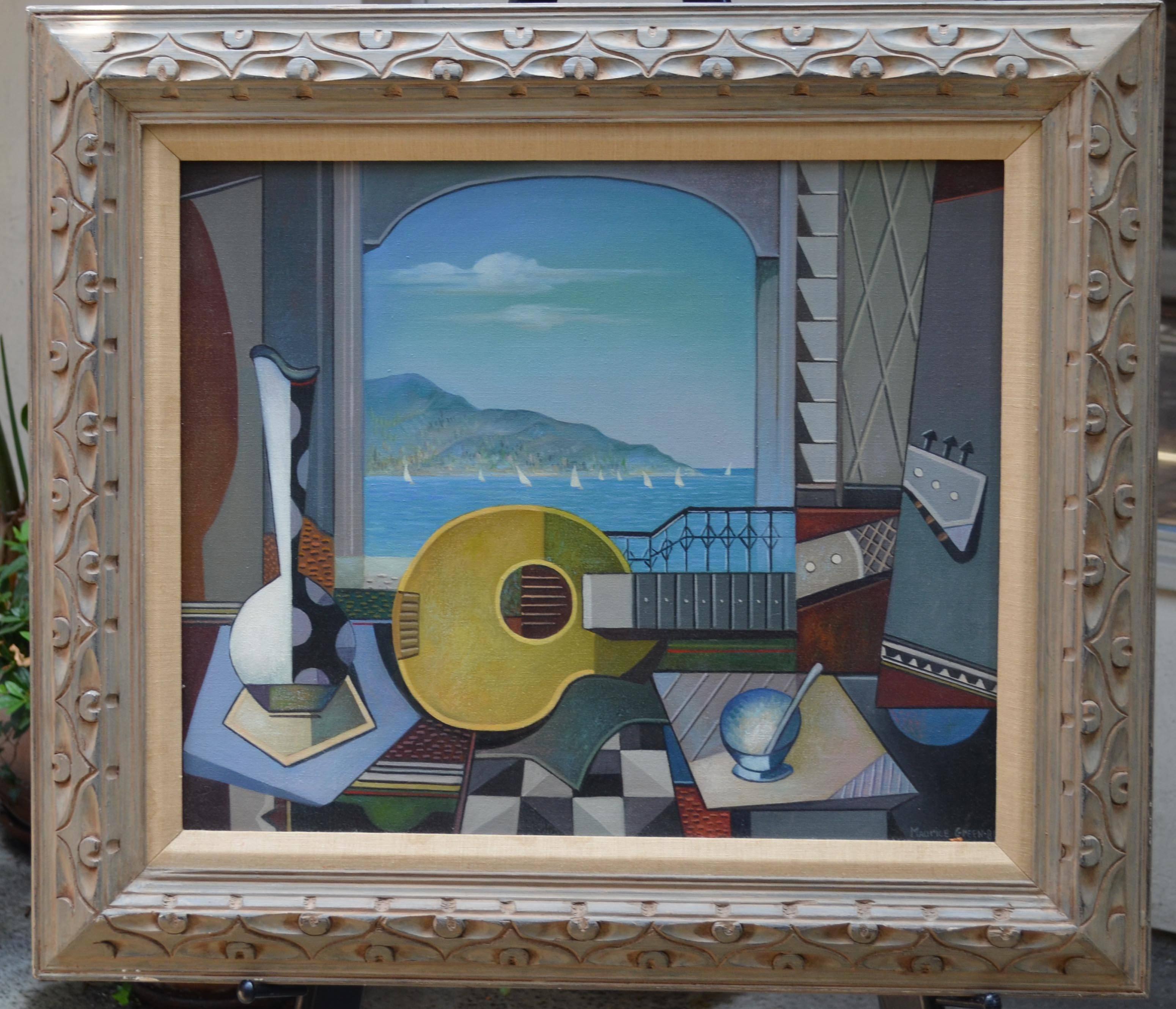 Segelboote – Painting von Maurice Green