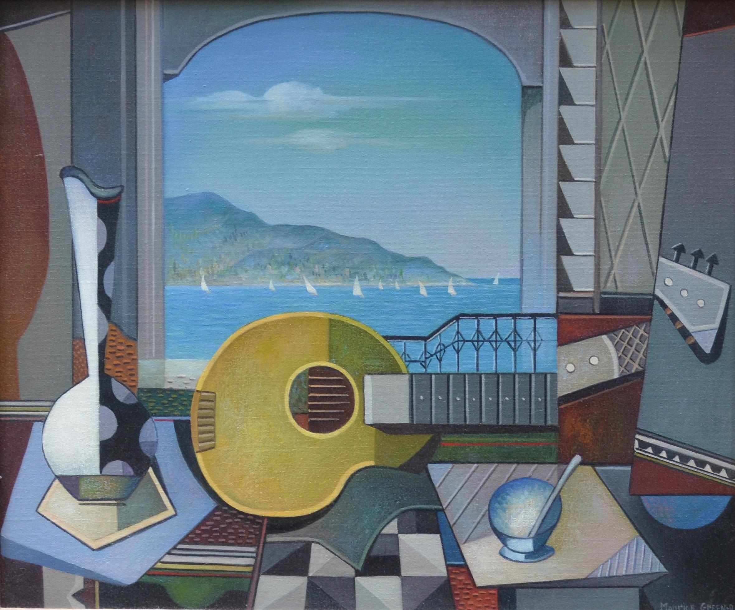 Maurice Green Interior Painting - Sailboats