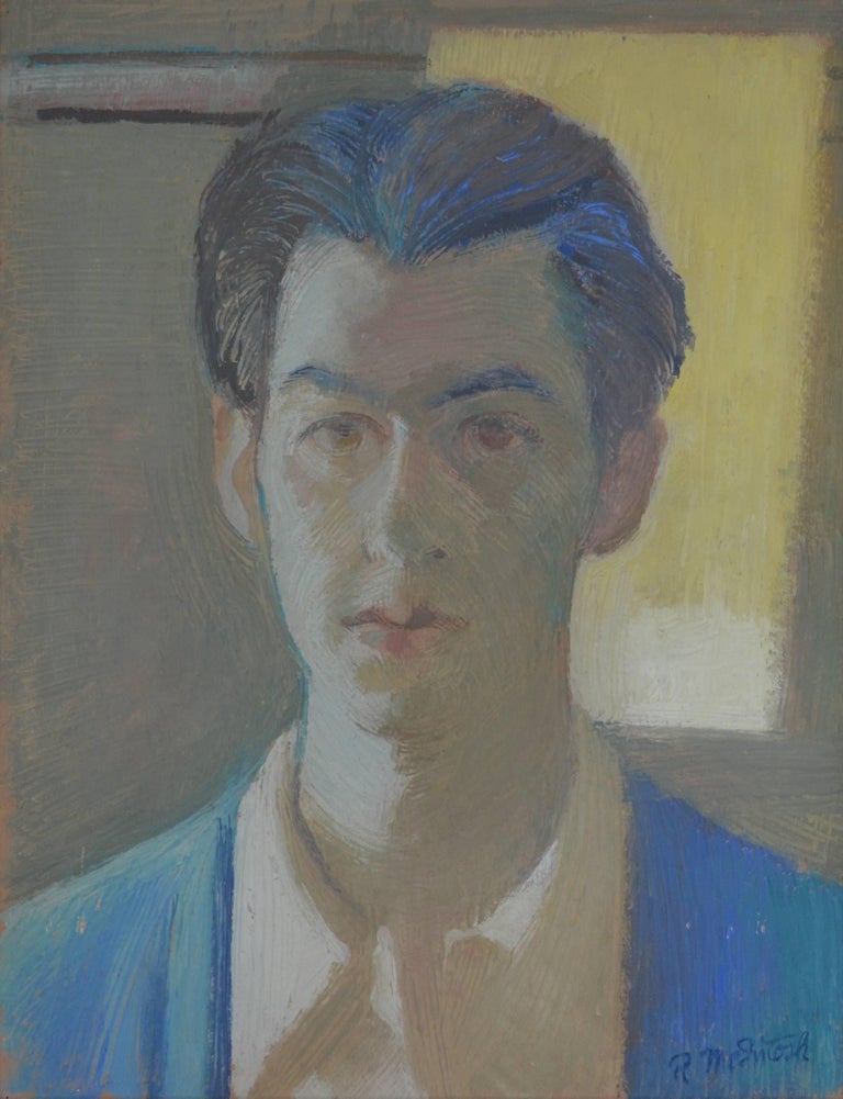Robert McIntosh Portrait Painting - My Self