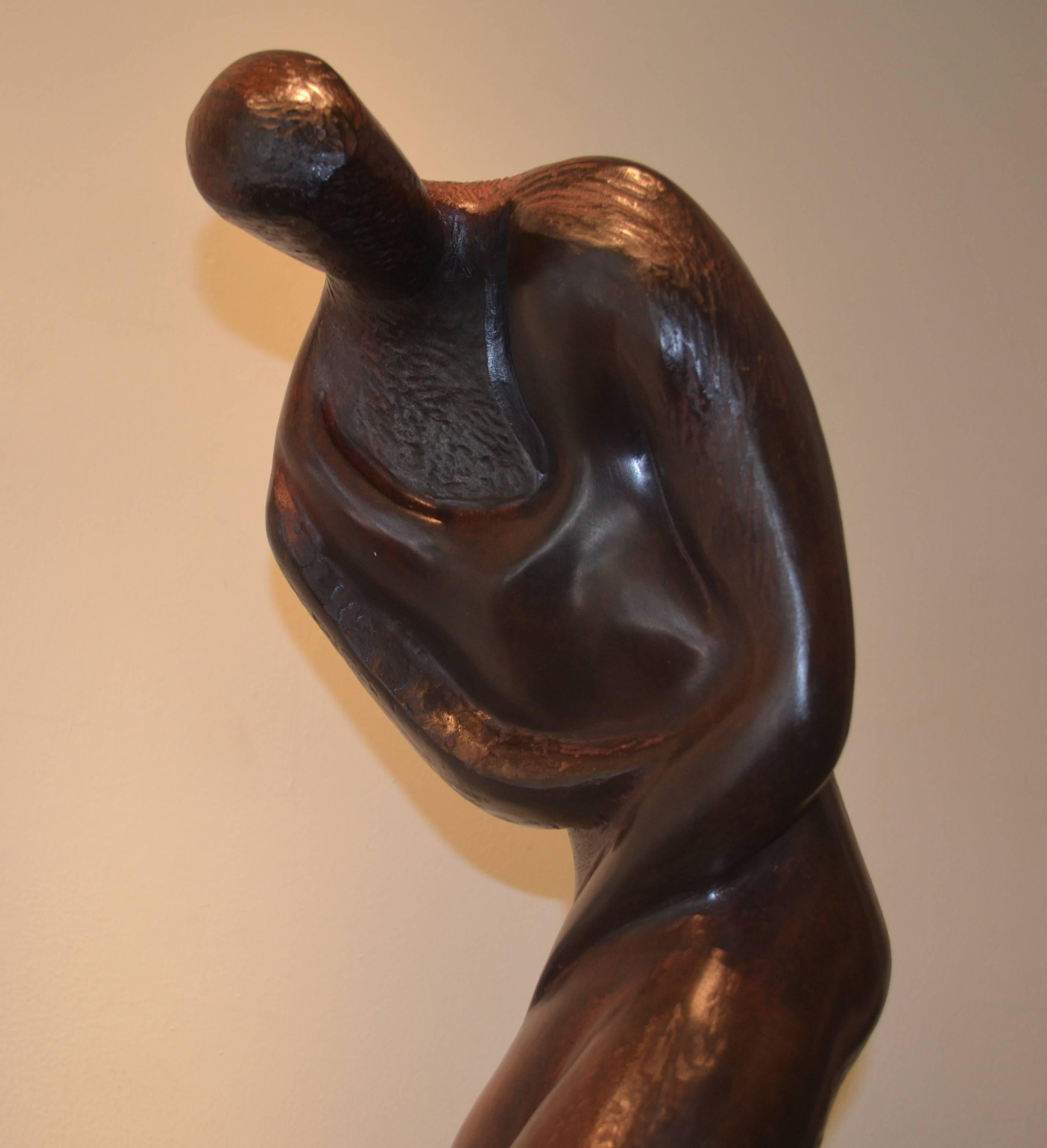 I Held Him And Would Not Let Him Go - Modern Sculpture by Robert Russin