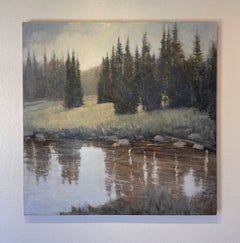 "Reflections" - Original Western Landscape Painting