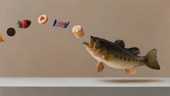« Sweet Tooth » - Nature morte photoréaliste, peinture à l'huile sur panneau