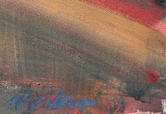 "Summer Evening on Frenchman Street" - Impressionist Cityscape, Oil Painting