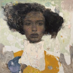 "And Yet" - Abstract Impressionist Portrait, Oil Painting on Panel