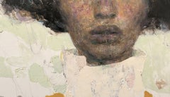 "And Yet" - Abstract Impressionist Portrait, Oil Painting on Panel