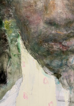 "Preponderance" - Abstract Impressionist Portrait, Oil Painting on Panel