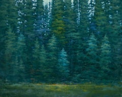 "The Forest at Vail Pass" - Impressionist Forest Landscape, Oil Painting