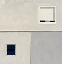 „North of Eden“ – Zeitgenössisches Acrylgemälde auf Leinwand im Scheunenstil