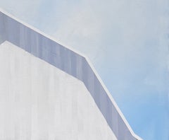 „Down in the Valley“ – Zeitgenössisches Acrylgemälde auf Leinwand im Scheunenstil