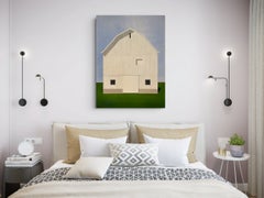 „El Guapo“ – Zeitgenössisches Acrylgemälde auf Leinwand im Scheunenstil