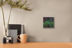 "Wisp of Rain" - Contemporary Forest Undergrowth Oil Painting, 2026