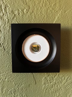 "1962d" - Miniature Landscape and Still-Life, Oil Painting on Coin