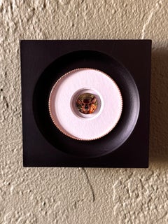 "1921" - Miniature Animal Portrait and Still-Life, Oil Painting on Coin