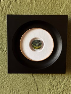 "1935D" - Miniature Forest Landscape, Oil Painting on Coin