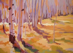 "Harvest" - Autumn Still-Life of Forest, Oil Painting on Canvas