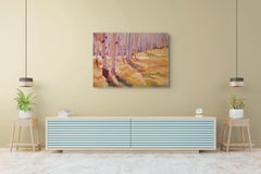 "Harvest" - Autumn Still-Life of Forest, Oil Painting on Canvas