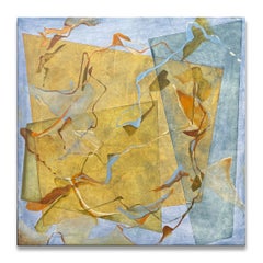 « Si c'était le seul moment qui te restait » - Peinture à l'huile abstraite sur toile