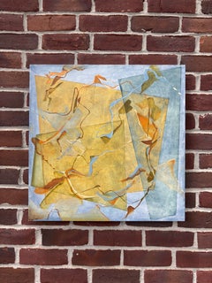« Si c'était le seul moment qui te restait » - Peinture à l'huile abstraite sur toile