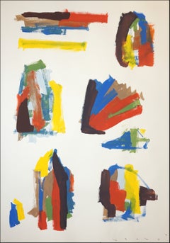 Pentium II, Expressionist Painting, Vigorous Gestures Icons, Acrylic on Paper