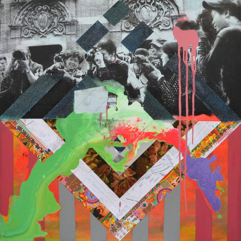 Fausto Fernandez Abstract Painting - Stupefy Spell
