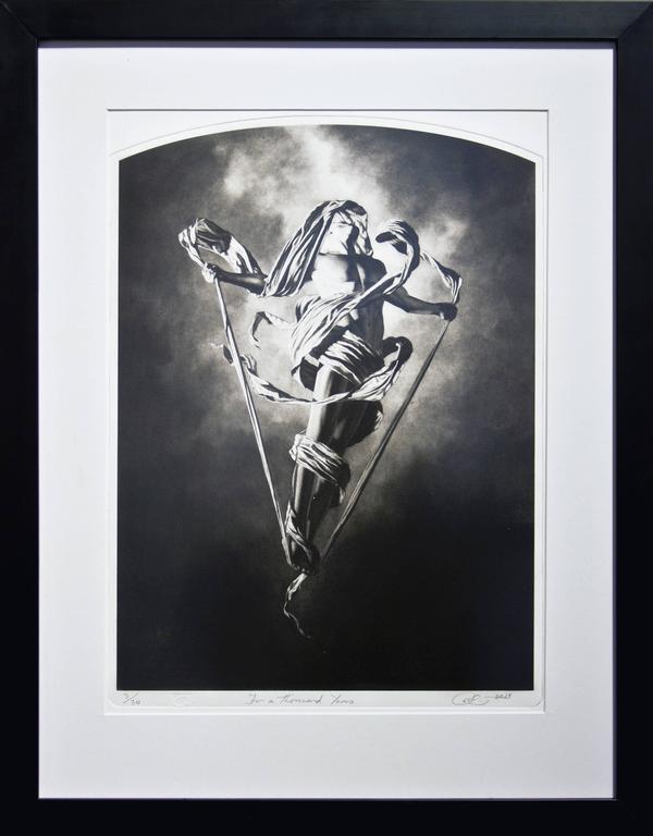 David Linn Figurative Print - For a Thousand Years