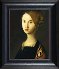 Jeune Femme Au Corsage Noir, 2016