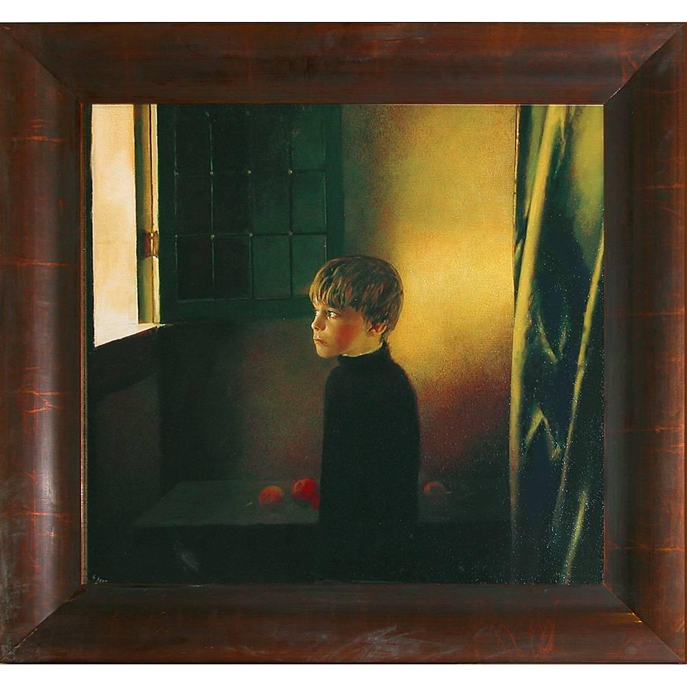 Igor Melnikov Figurative Print - Vermeer's Window