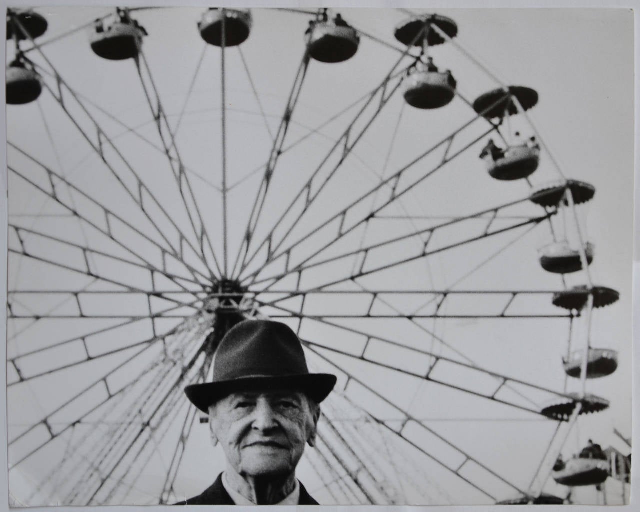 Herbert List Black and White Photograph - Somerset Maugham