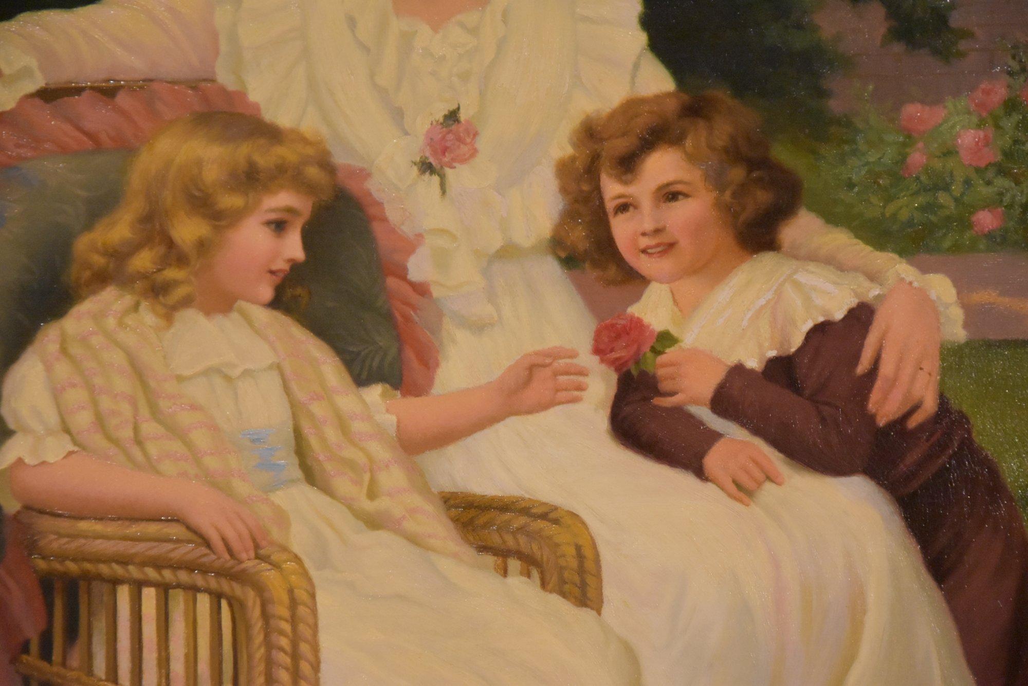 Pittura ad olio di Herbert Bland Sparks 