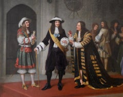 Ölgemälde von John Watkins Chapman „König Karl II. und der Oberbürgermeister“