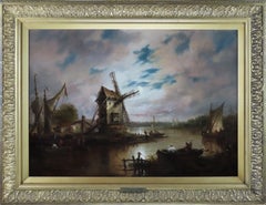 Oil Painting, "A Mill on the Orwell" by John Moore